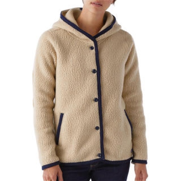 Patagonia Shearling Hooded Fleece 
